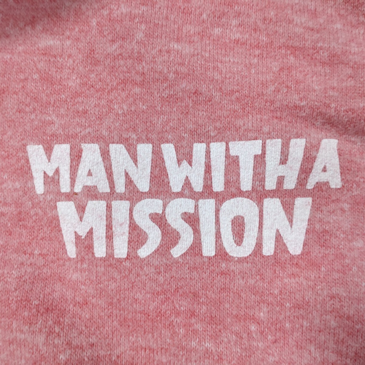 *MAN WITH A MISSION Logo Parker ( Jean ticket Johnny color )M size used *mwam man with sweatshirt 