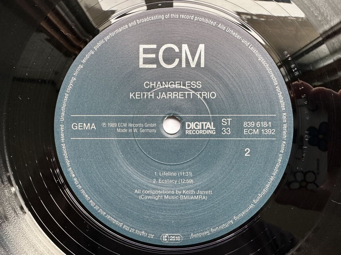 Keith Jarrett / Changeless ドイツ オリジナル ECMの画像5
