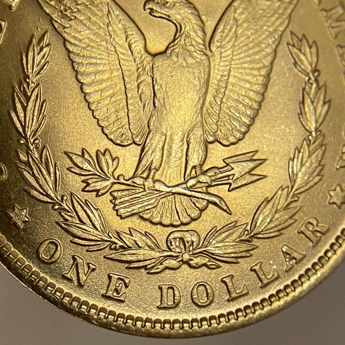 モルガンダラー1888 1ドル金貨　約21.58g 古銭 モルガン コイン アメリカ 貿易銀 硬貨 銀貨 _画像6