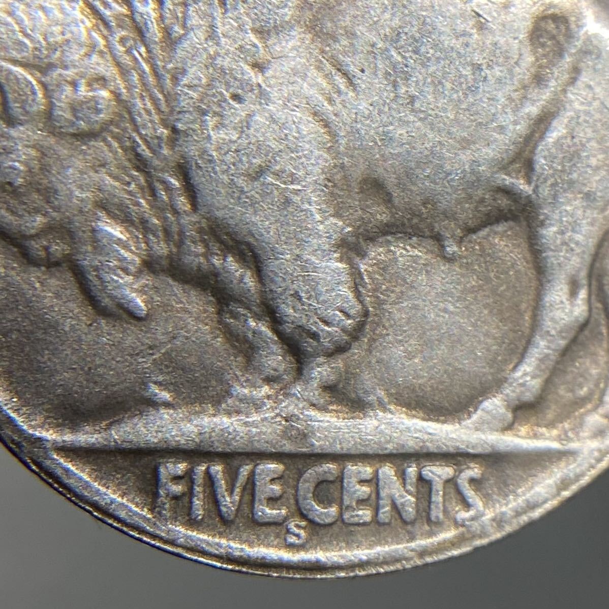 アメリカ古銭　約5.55g イーグル　1935S 5セント銀貨　チャレンジコイン　ゴルフマーカー　コイン　アンティーク　ホーボー_画像4