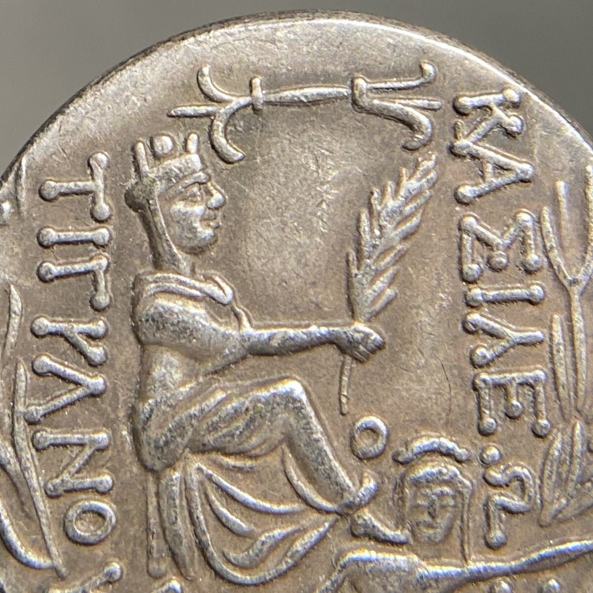 古代ローマ帝国古銭　貿易専用銀貨　約3.93g 稀少・前期タイプ　硬貨コインコレクション_画像5