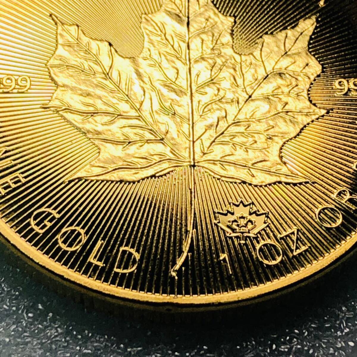  gold coin Canada old coin maple gold coin reference goods approximately 29.89g 2021 one jpy money coin antique goods coin collection 