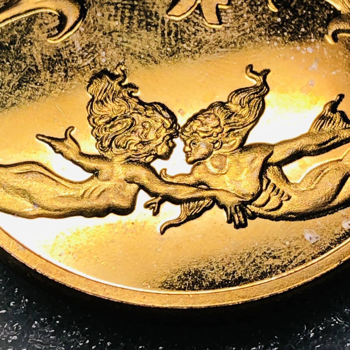 イギリス 硬貨 コイン 記念金貨 クック諸島 女王像 約29.06g_画像2