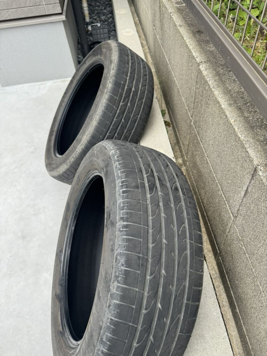 ●バリ溝●ブリヂストン DUELER H/P Sport●225/55R18●4本組● 製造2019年37週　BS SUV ブリジストン　バリ山_画像9