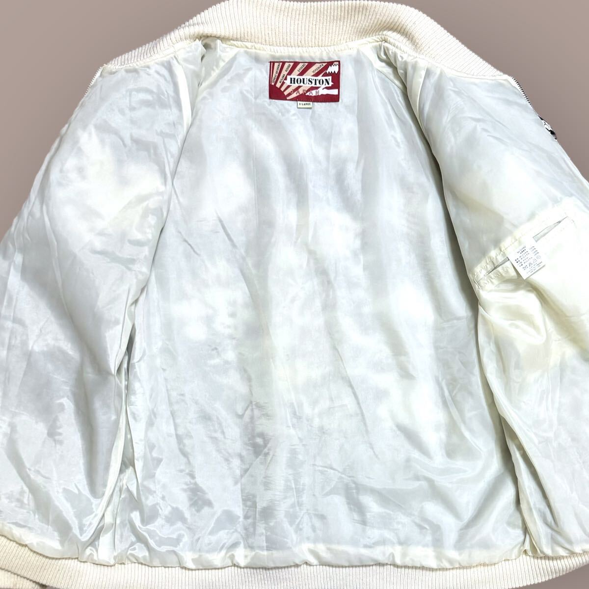 HOUSTON 45周年記念 別珍 スカジャン スーベニアジャケット XL HOUSTON 45周年記念 別珍 スカジャン スーベニアジャケット XL