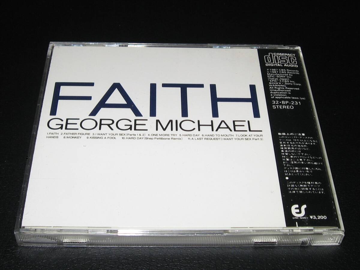 3200円盤 32・8P-231 ◆ ジョージ・マイケル / FAITH - ワム Wham!_画像2