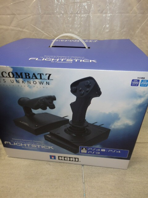 1 jpy ~ unused HORI Ace combat 7 Sky z* Anne nounFLIGHTSTICK for PlayStation4 PS4 GG1782