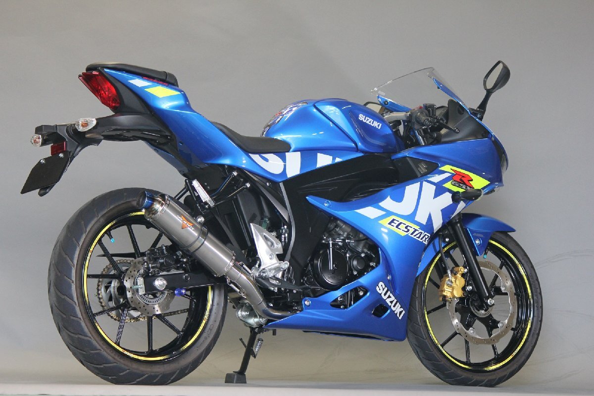 Valiente GSX-R125 バイクマフラー 8BJ-DL32D スパルタ チタンソリッド マフラー バリエンテ スズキ カスタム パーツ v-201-sp4_画像7