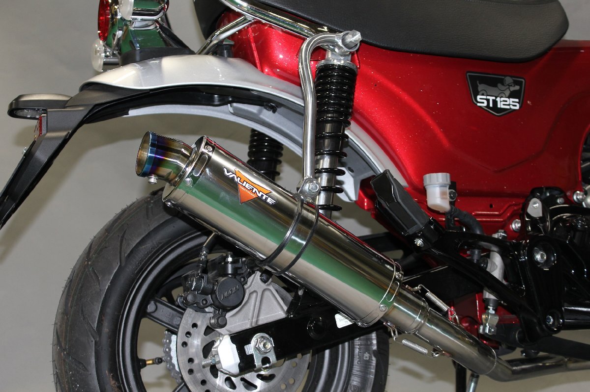 DAX125 バイクマフラー 8BJ-JB04 スパルタ SUS ステンレス ダウンタイプ マフラー ホンダ バイク用品 バイクパーツ フルエキ v-202-sp20_画像5
