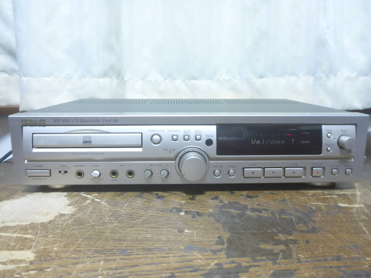 TEAC RW800 CDレコーダー ティアック_画像1