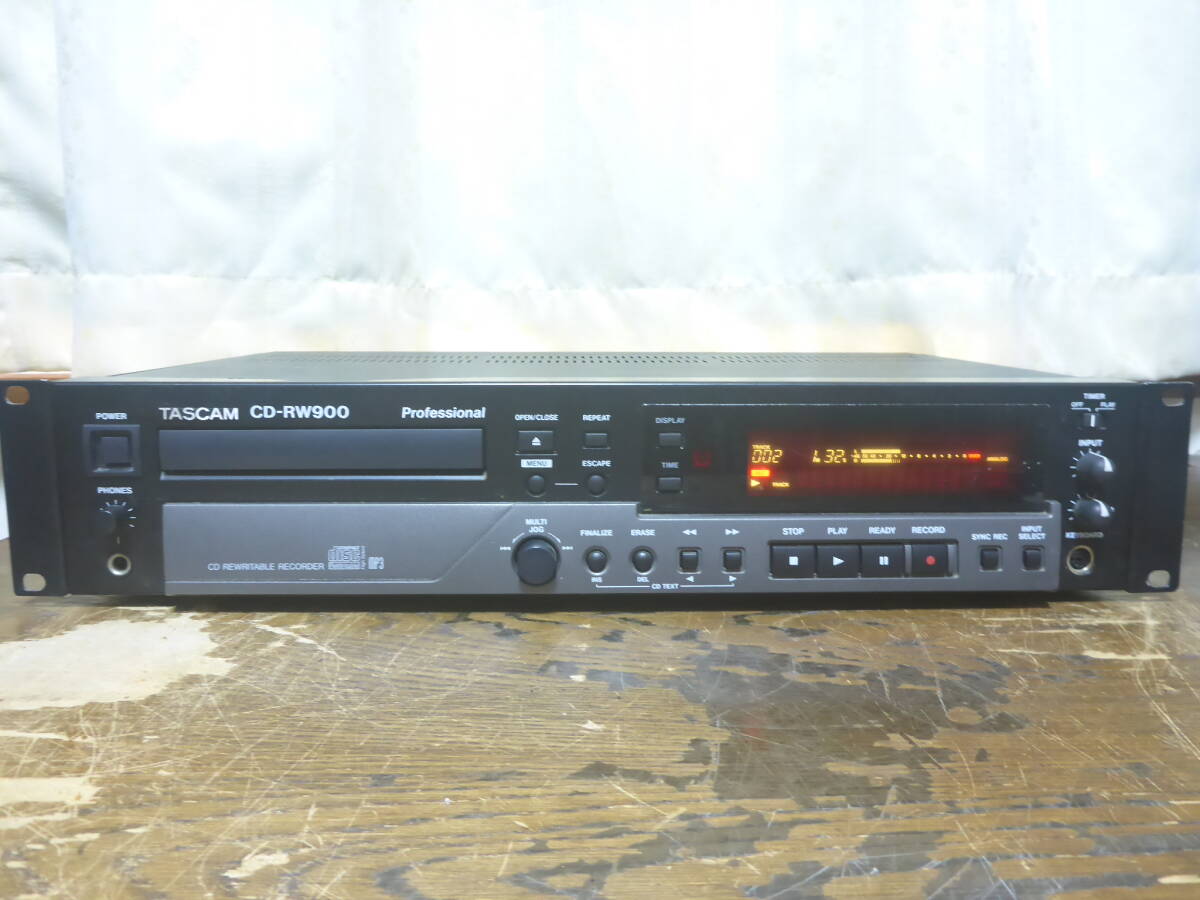 TASCAM CD-RW900 business use CD recorder Tascam 