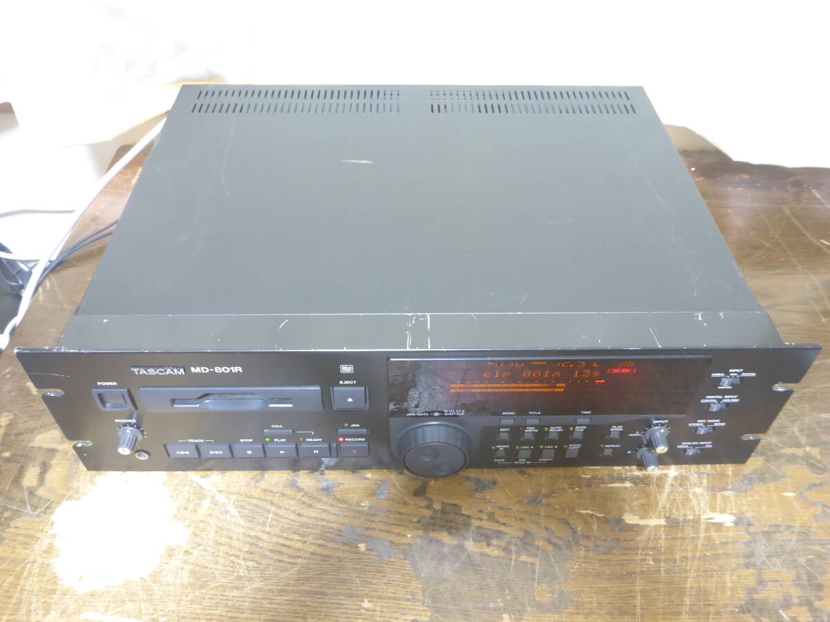 TASCAM MD-801R business use MD recorder Tascam 