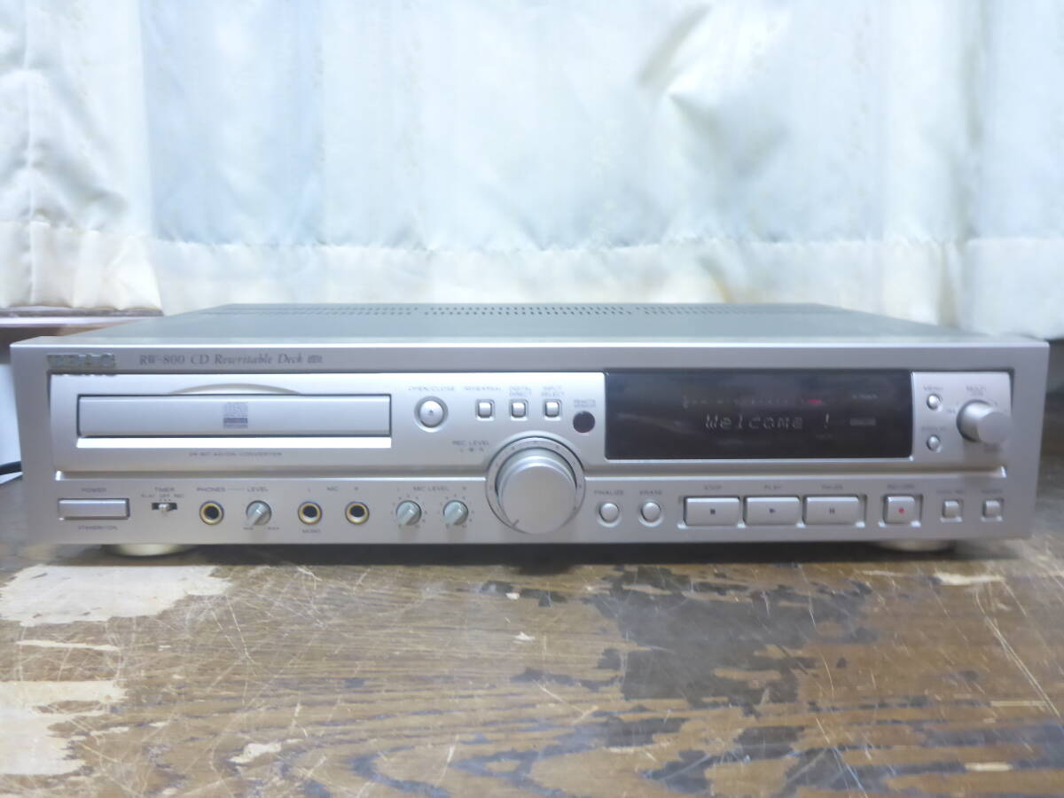 TEAC RW800 CDレコーダー ティアック_画像1