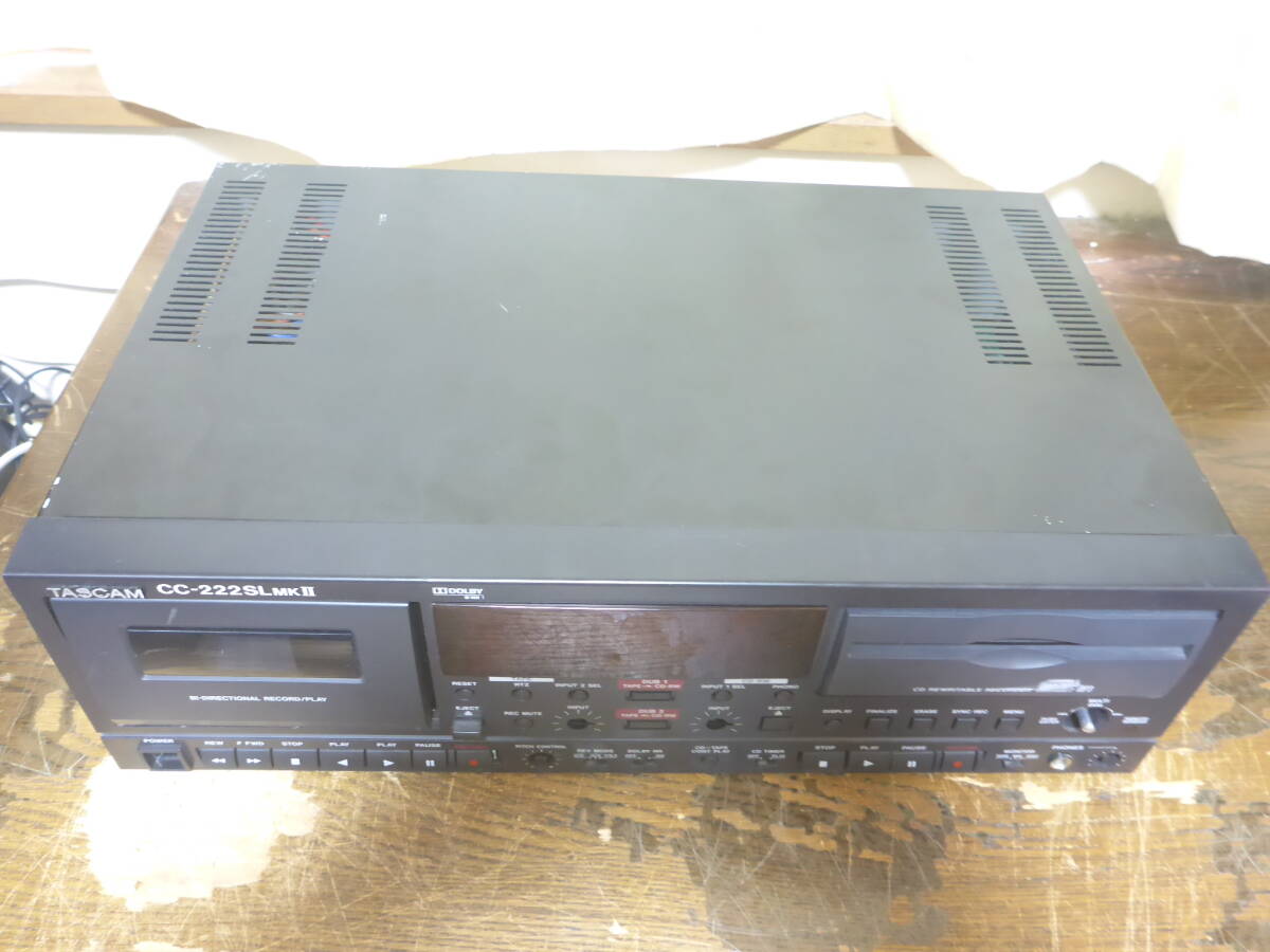 TASCAM CC-222SLMK2 business use CD cassette recorder Tascam 2