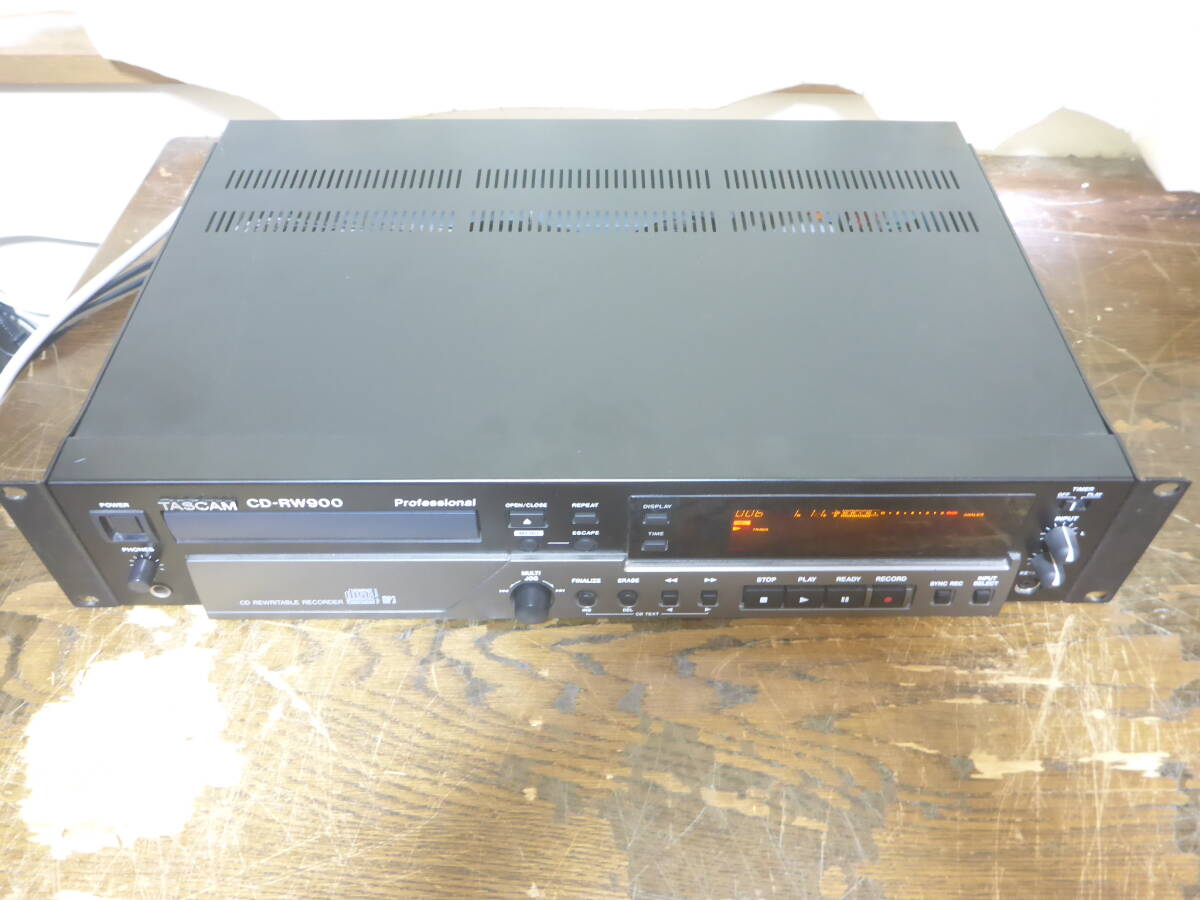 TASCAM CD-RW900 business use CD recorder Tascam 2