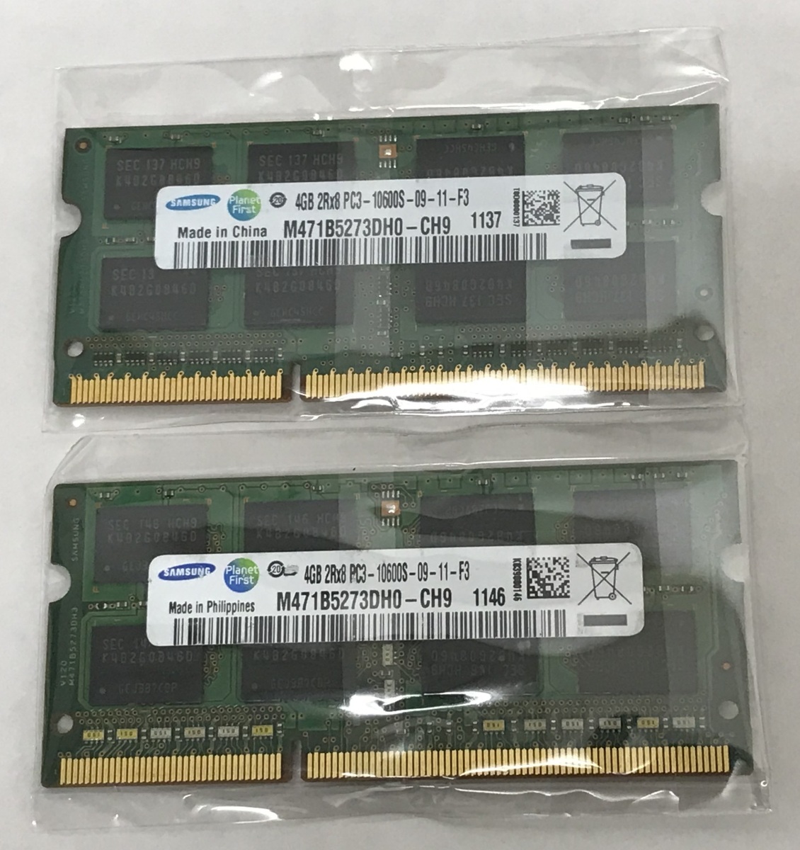 SAMSUNG 2RX8 PC3-10600S 8GB 4GB 2 sheets set 1 set 8GB DDR3 Note PC for memory DDR3-1333 4GB 2 sheets 204 pin 8GB DDR3 LAPTOP RAM