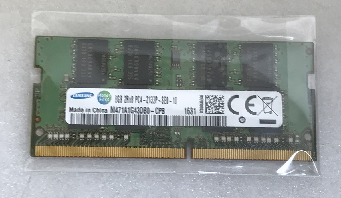 SAMSUNG PC4-2133P-SE0-10 8GB DDR4 ノートパソコン用メモリ PC4-17000 8GB 260ピン PC4-2133P 8GB DDR4 LAPTOP RAM_画像3