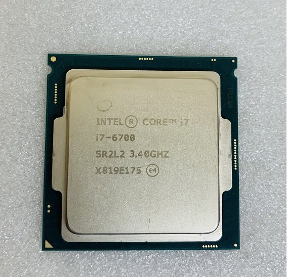 CPU インテル Core i7-6700 3.40GHz SR2L2 LGA1151 Intel Core i7 6700 中古 i7 第6世代 プロセッサー 中古動作確認済み_画像1