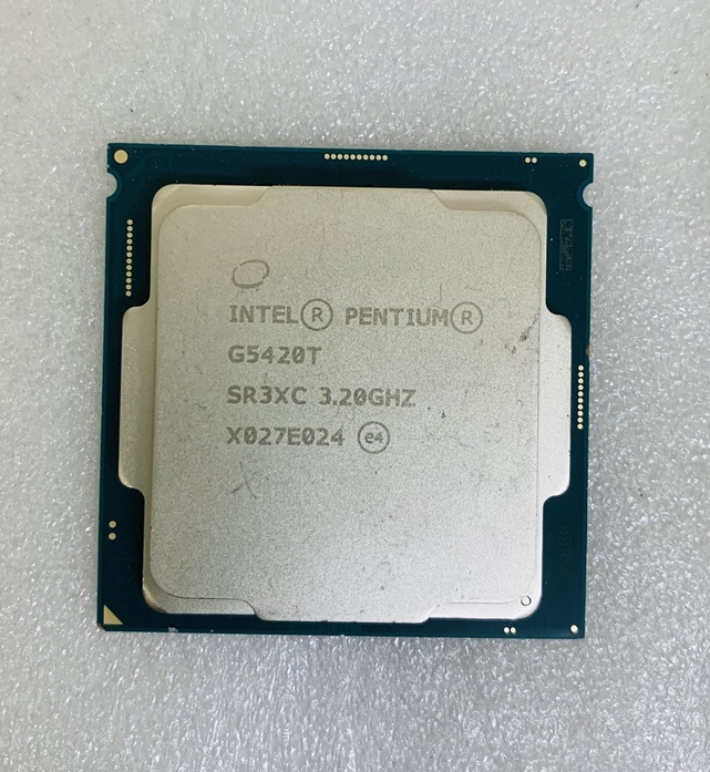 CPU インテル Intel Pentium Gold G5420T 3.30GHz SR3XC LGA1151 プロセッサー 第8世代 第9世代 マザーボードで動作確認済み_画像6