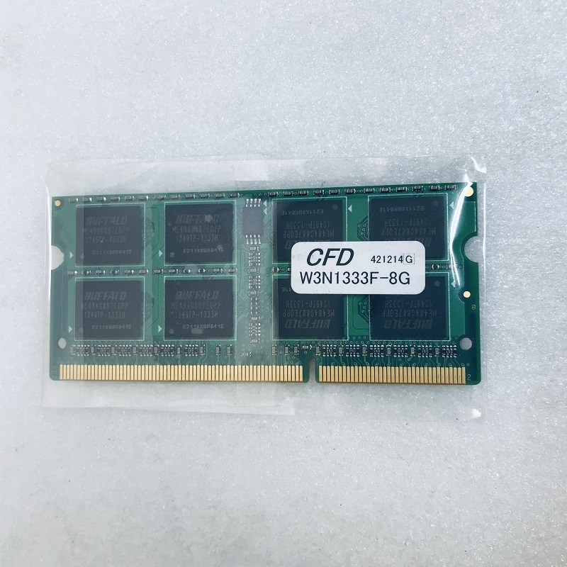 BUFFALO PC3-10600S 8GB DDR3ノートPC用メモリ DDR3-1333 8GB 204ピン DDR3 LAPTOP RAM 中古 動作確認済み_画像2