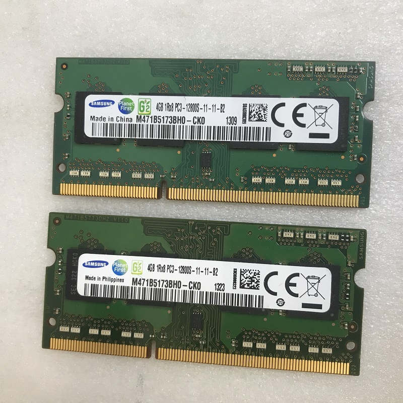 SAMSUNG 1Rx8 PC3-12800S 8GB 4GB 2 sheets set 8GB DDR3 Note PC for memory 204 pin DDR3-1600 4GB 2 sheets DDR3 LAPTOP RAM
