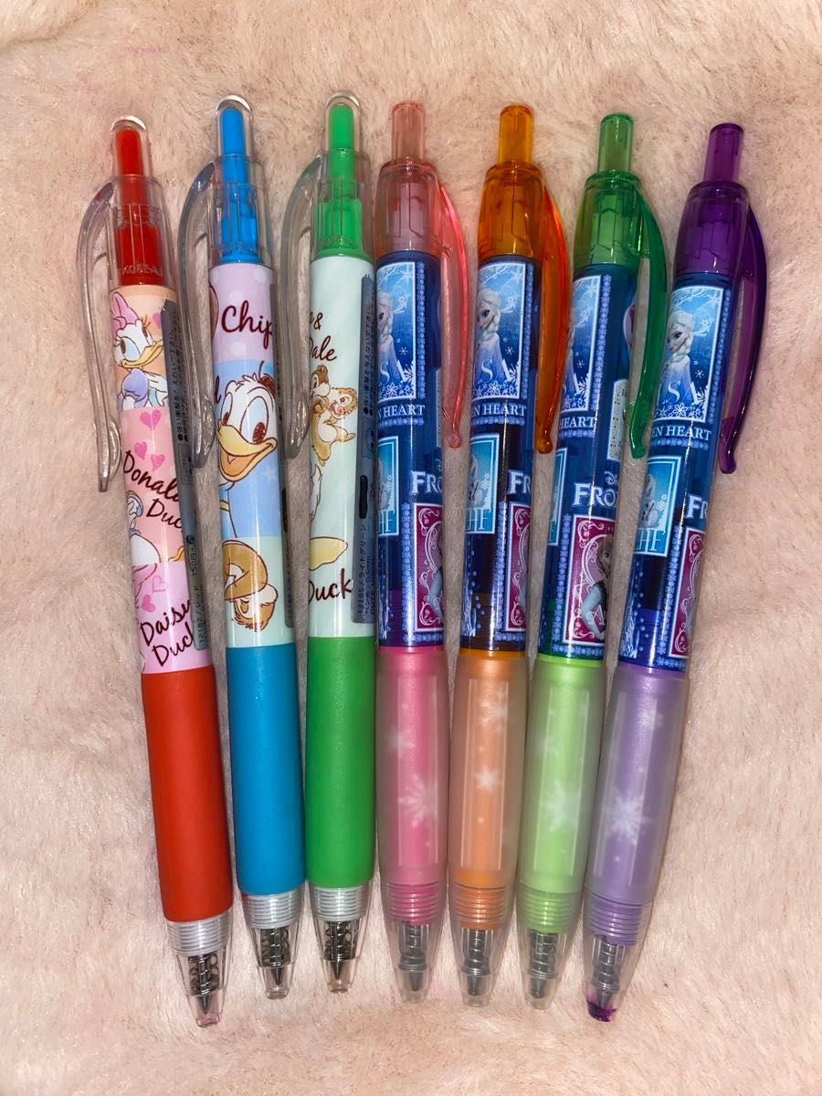 〈カミオジャパン〉Disneyデザインカラーペン　７本セット