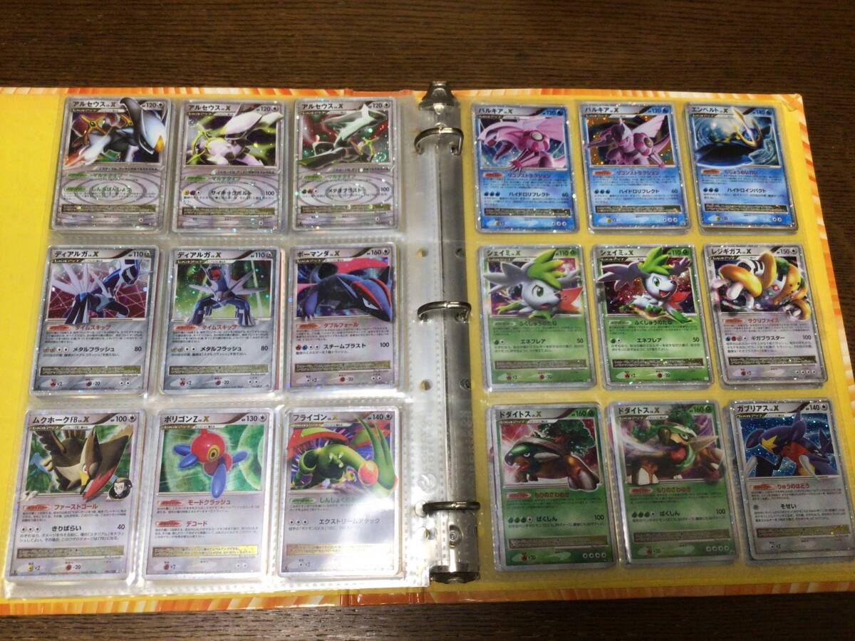 ポケモンカード ADV PCG ex LV.X δ種 ホロ キラのみ ダブりなし 144枚 ファイル バインダー付 旧裏面 ALL holo _画像7