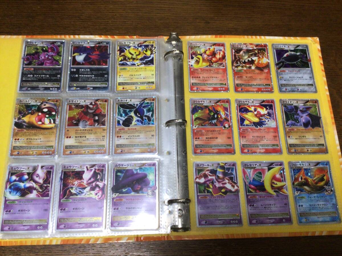 ポケモンカード ADV PCG ex LV.X δ種 ホロ キラのみ ダブりなし 144枚 ファイル バインダー付 旧裏面 ALL holo _画像8