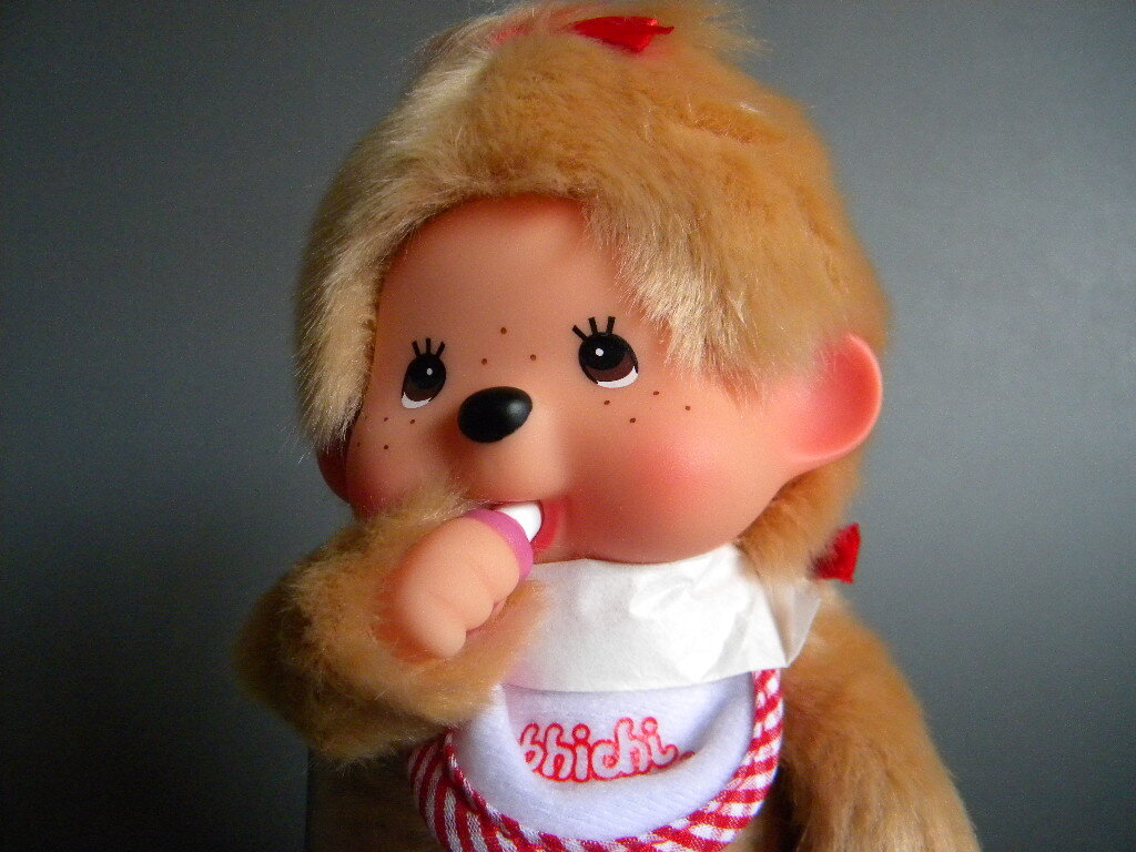 絶版限定 ★★Sekiguchi 子猿 MONCHHICHI モンチッチ 良好 ソフビ !! レアカラー色 セキグチ 昭和レトロ おサル猿 ぬいぐるみ★★未展示品1_画像10