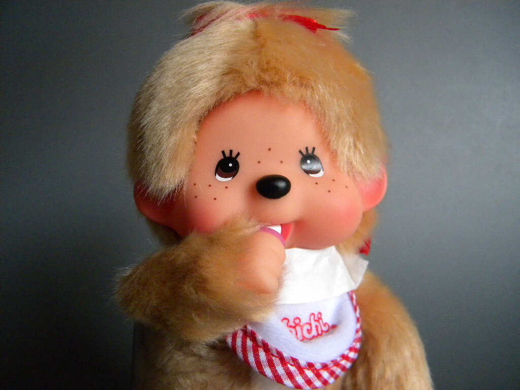 絶版限定 ★★Sekiguchi 子猿 MONCHHICHI モンチッチ 良好 ソフビ !! レアカラー色 セキグチ 昭和レトロ おサル猿 ぬいぐるみ★★未展示品1_画像5