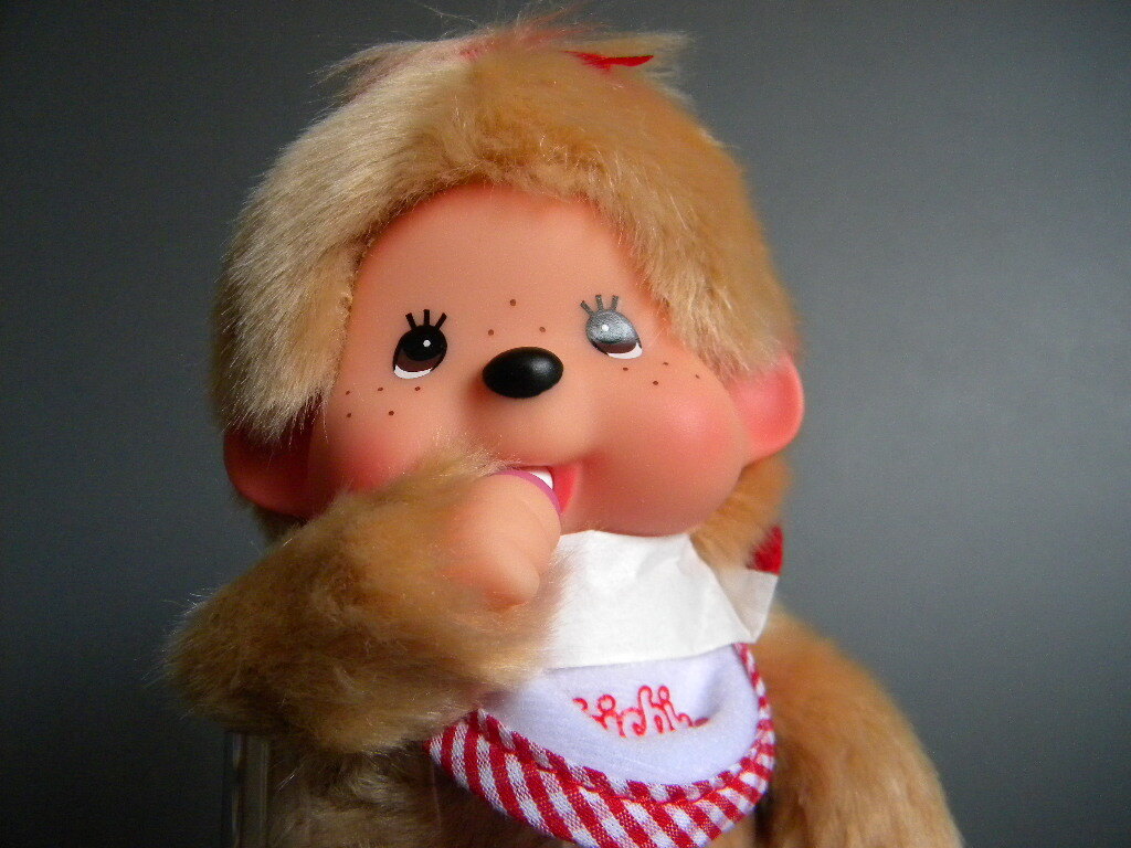 絶版限定 ★★Sekiguchi 子猿 MONCHHICHI モンチッチ 良好 ソフビ !! レアカラー色 セキグチ 昭和レトロ おサル猿 ぬいぐるみ★★未展示品1_画像8