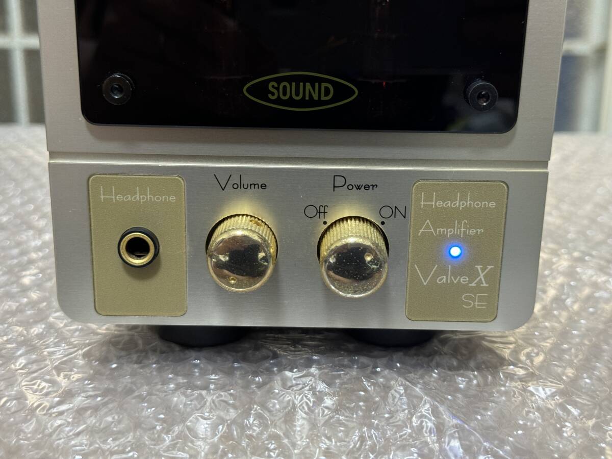  Tokyo sound TOKYO SOUND ValveX-SE vacuum tube headphone amplifier operation beautiful goods 