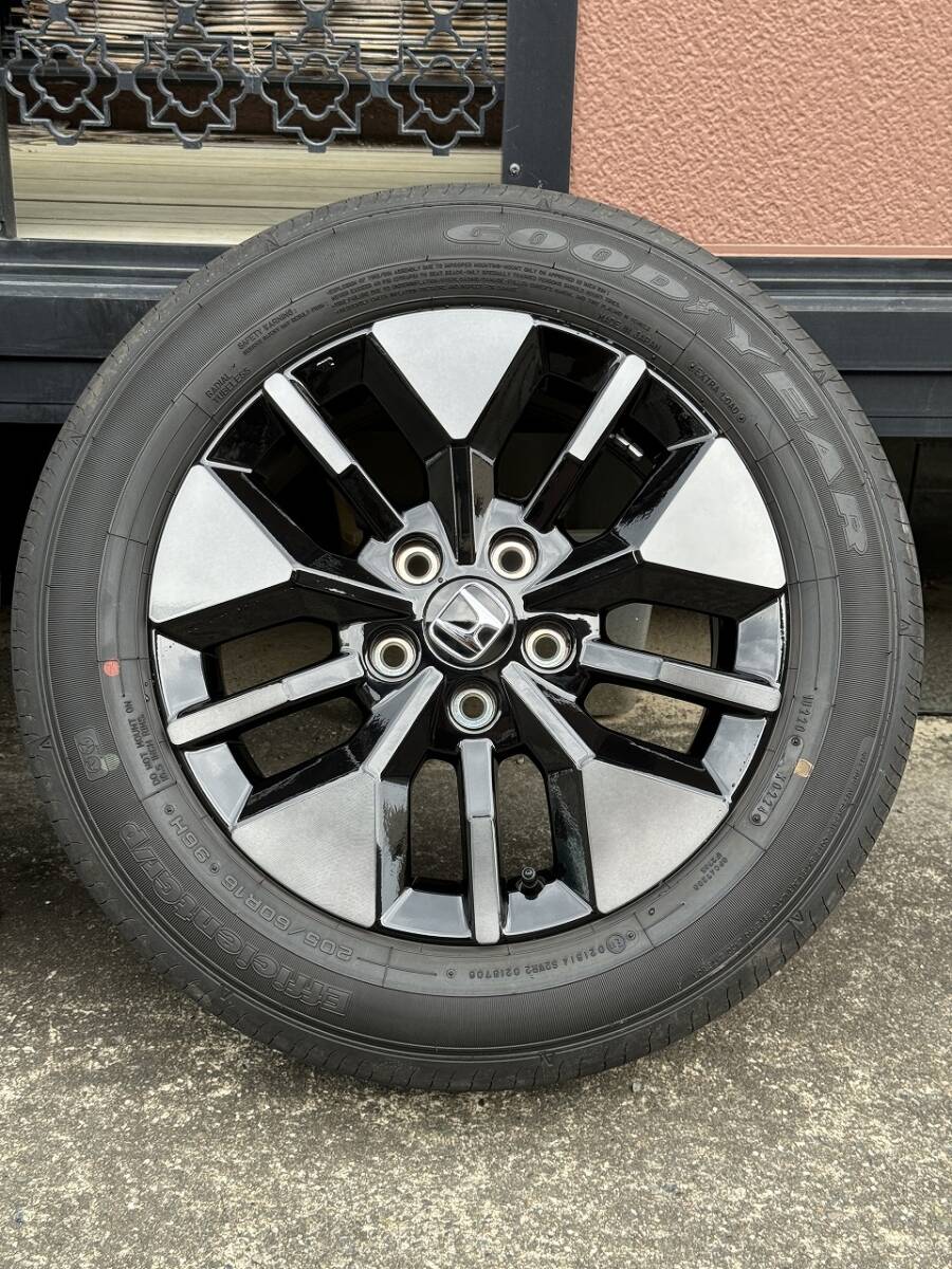 ステップワゴン スパーダ RP6 RP7 RP8 純正アルミホイール+新車装着タイヤ グッドイヤー EfficientGrip 205/60R16 96H XL_画像5