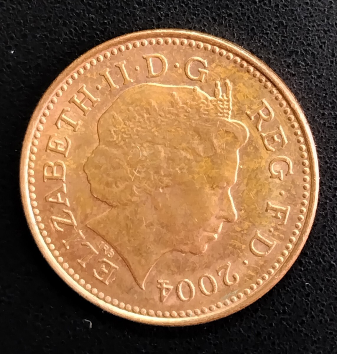5910　イギリス ニューペニー硬貨　2種　10枚　年号無選別_画像6