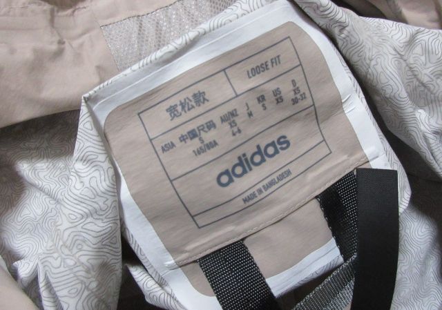 希少 定価46200円 adidas Terrex アディダス × and wander アンドワンダー rain jacket レインジャケット ジャケット ユニセックス_画像7