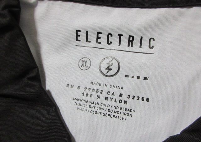 ELECTRIC エレクトリック コーチジャケット ジャケット 黒 XL_画像4