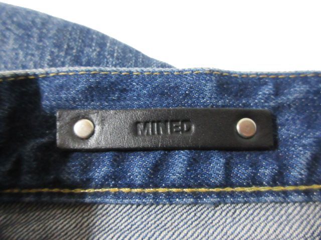 23AW MINEDENIM マインデニム L.Straight USD ユーズド加工 ダメージ加工 リペア加工 デニムパンツ デニム パンツ 7_画像8