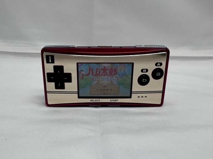 ■中古■Nintendo 任天堂 OXY-001 ゲームボーイミクロ ハッピーマリオ20th ファミコンバージョン_画像9