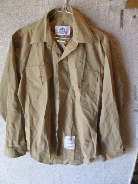  free shipping used US military shirt 3770(151/2,34) Vietnam war USA