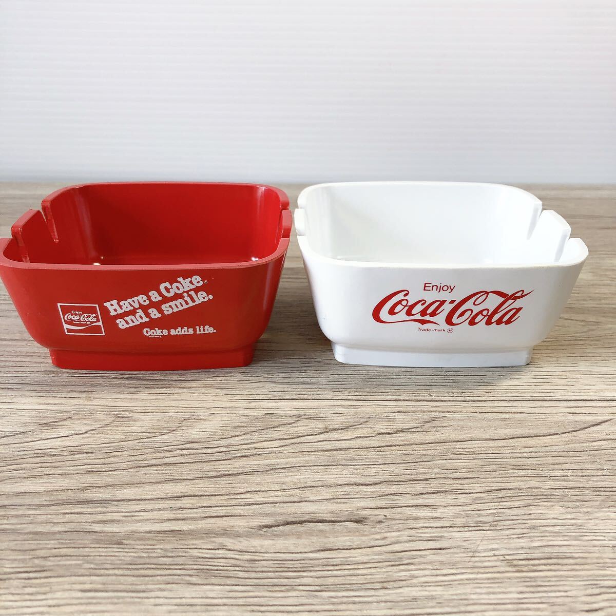 コカコーラ Coca-Cola アッシュトレイ プレート 灰皿 缶 小物入れ アメリカ製 海外 コカコーラグッズ コレクション レトロ雑貨 海外雑貨の画像4