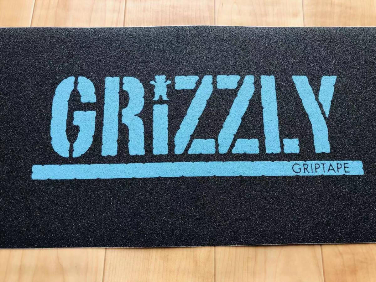 Grizzly　グリズリー　スケートボード スケボー デッキテープ　グリップテープ skateboard　青色