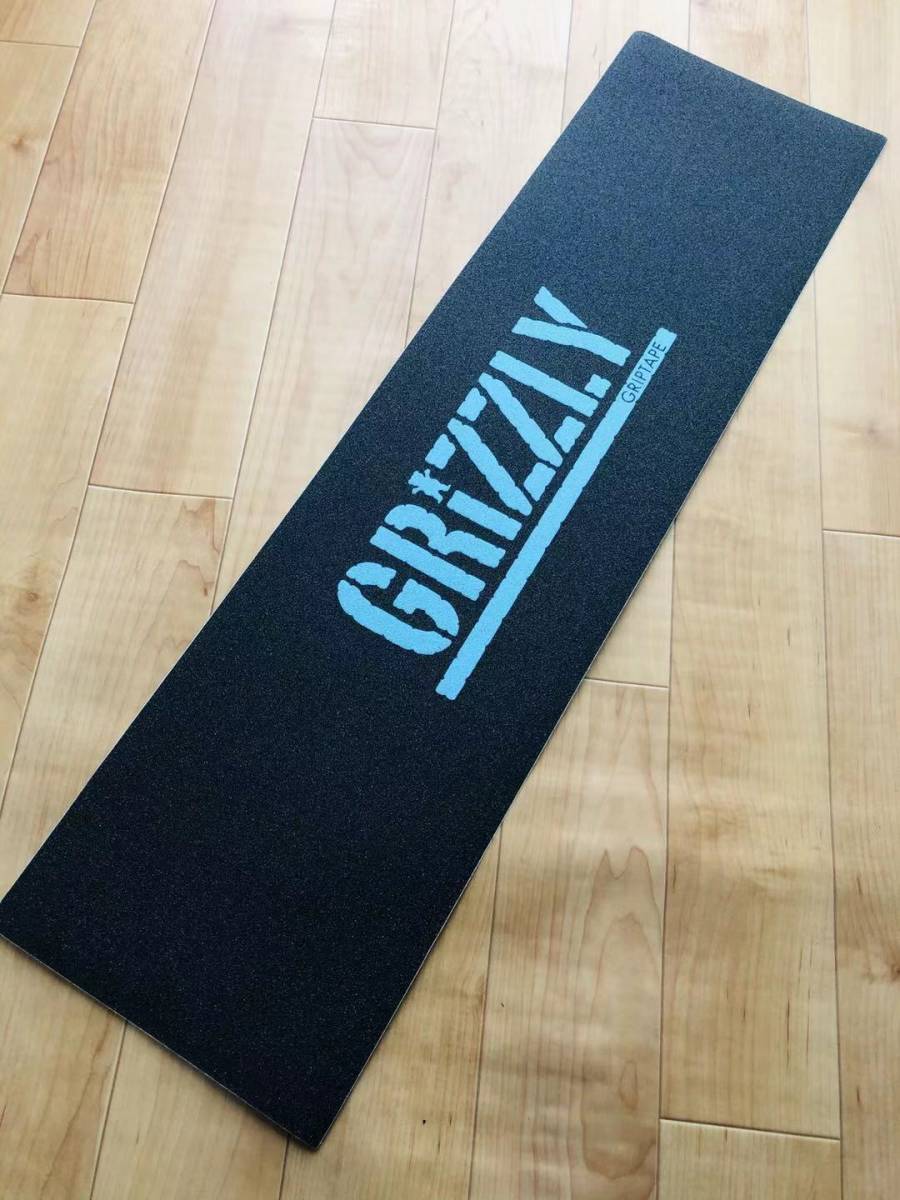Grizzly グリズリー スケートボード スケボー デッキテープ グリップテープ skateboard 青色の画像1