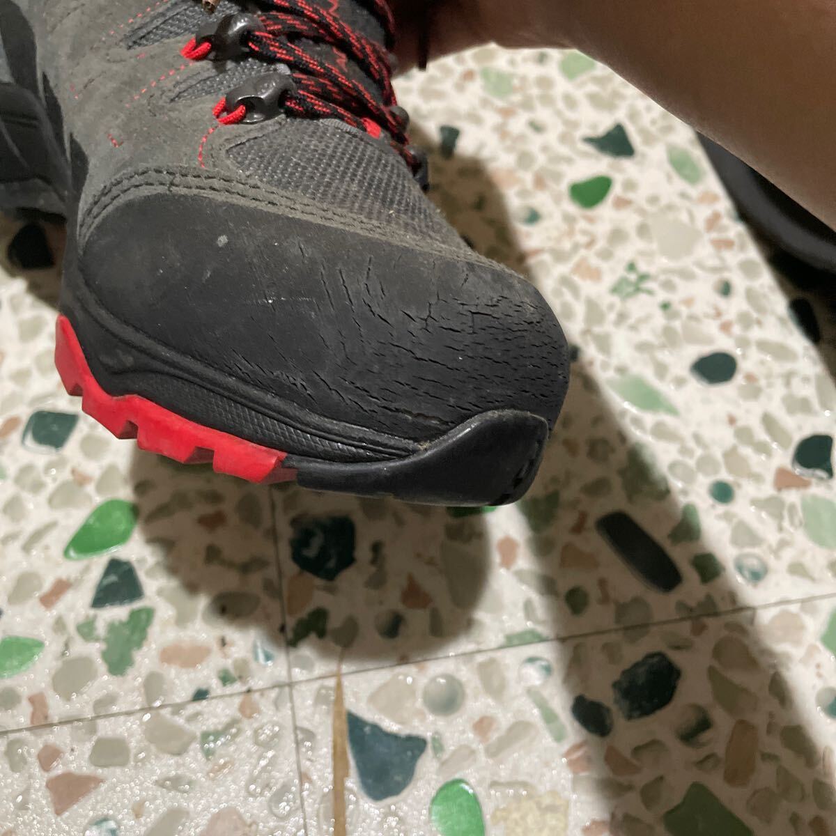 トレッキングシューズ 登山靴 マムート25.5cmの画像9