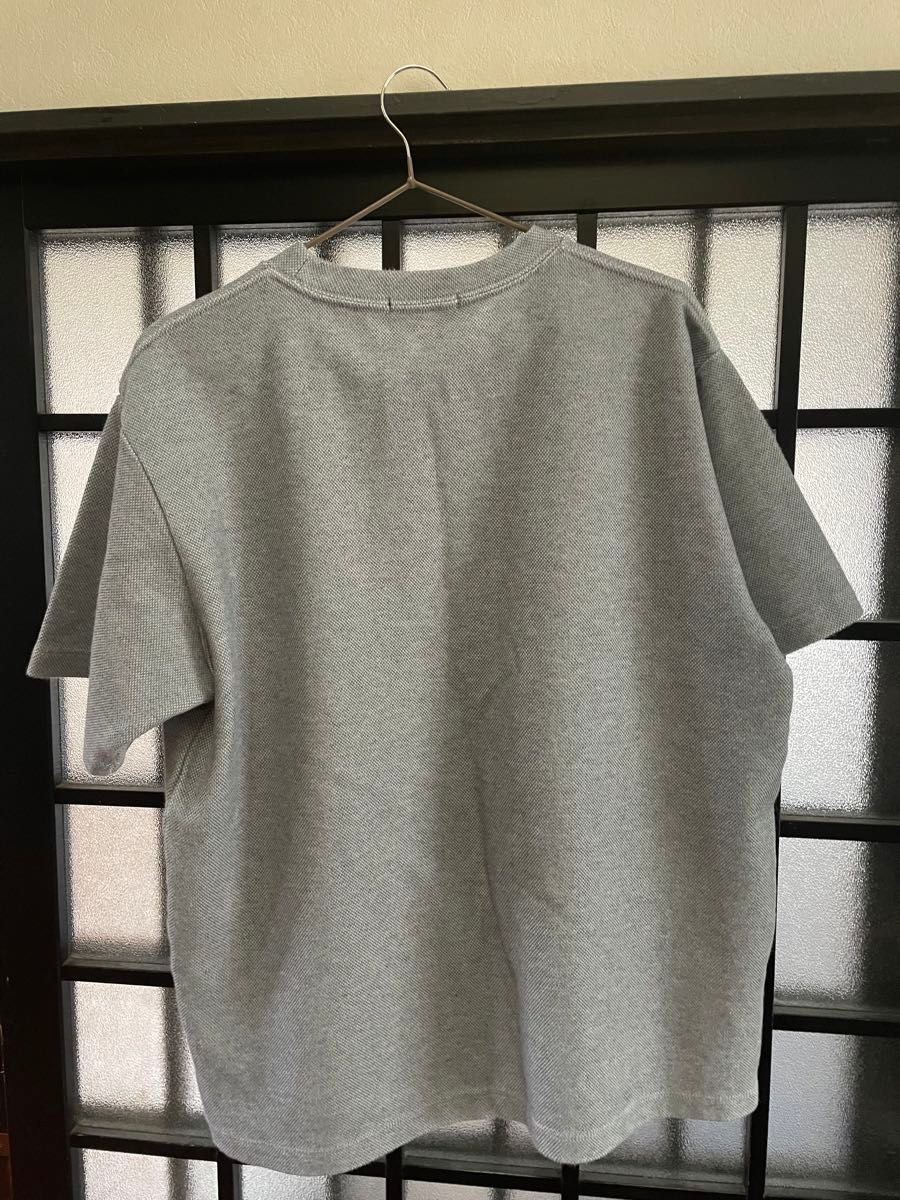 【SHIPS】 *SHIPS: ワンポイント ロゴ バーズアイ Tシャツ 23SS