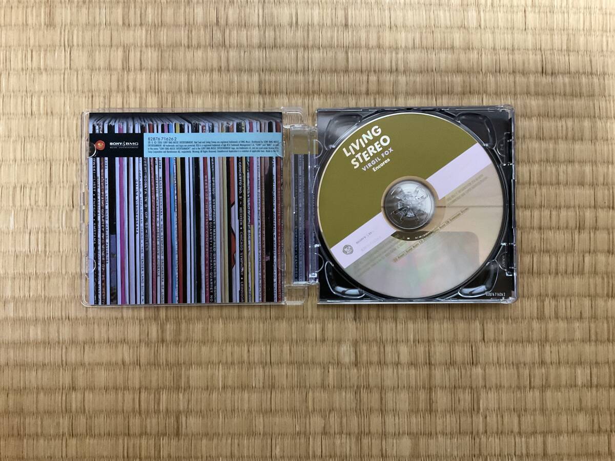 LIVING STEREO SACD:ヴァージル　フォックス/オルガン　アンコール~js.バッハ[小フーガト短調]他4曲&ヘンデル、2曲&エルガー、他_画像3