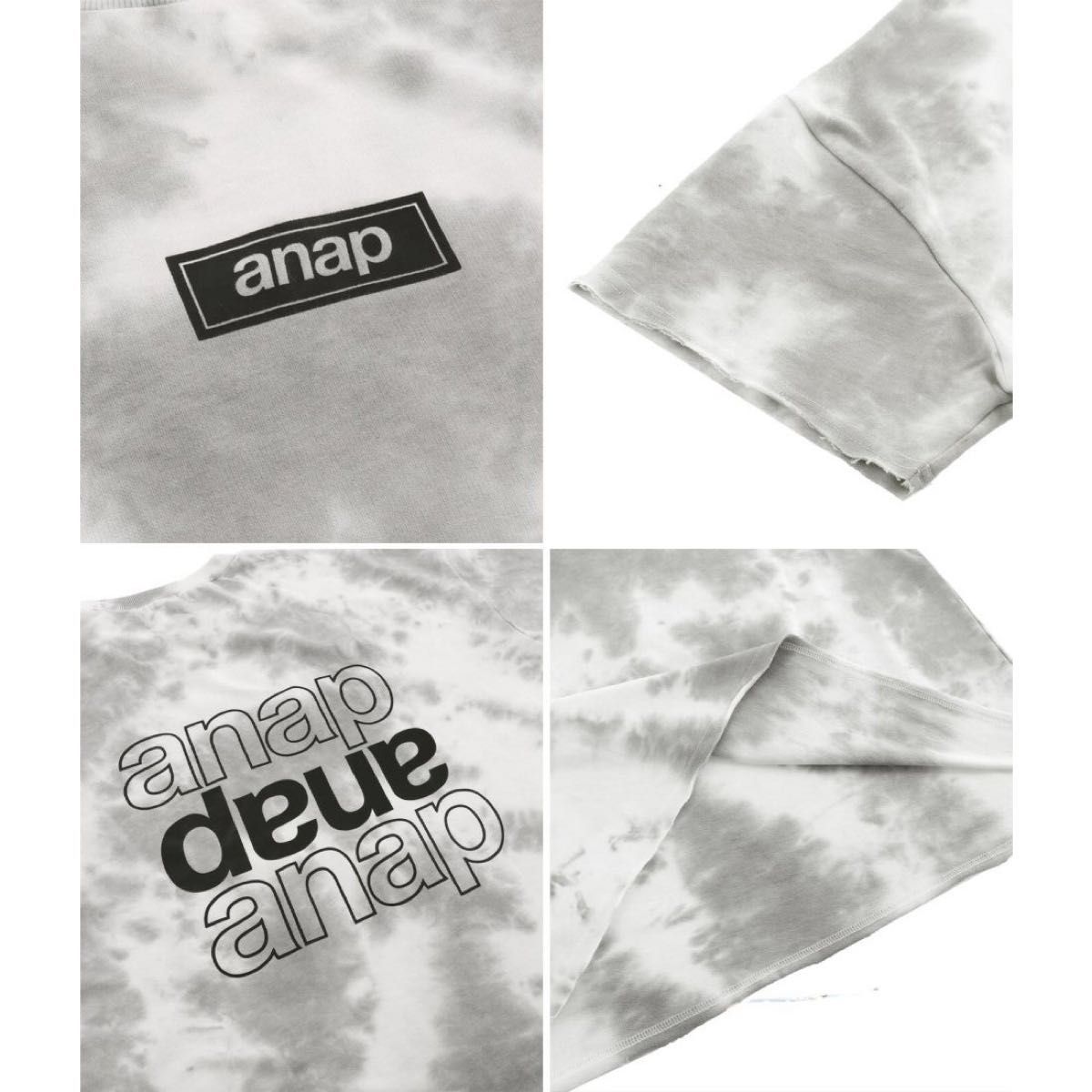 ANAP ボックスロゴビッグTシャツ