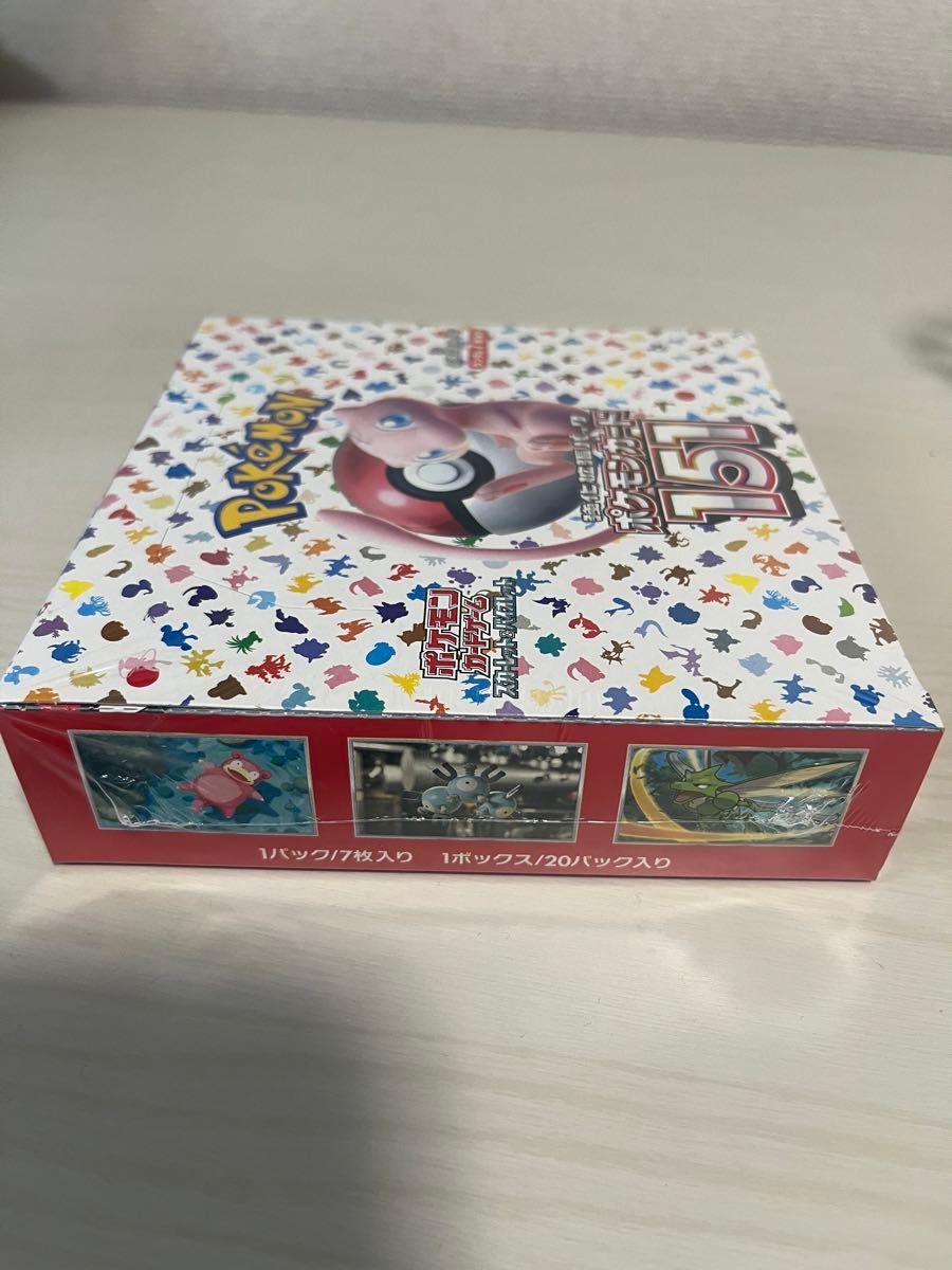 ポケモンカード 強化拡張パック 1BOX シュリンク付 ポケモンカードゲーム BOX ポケカ 151