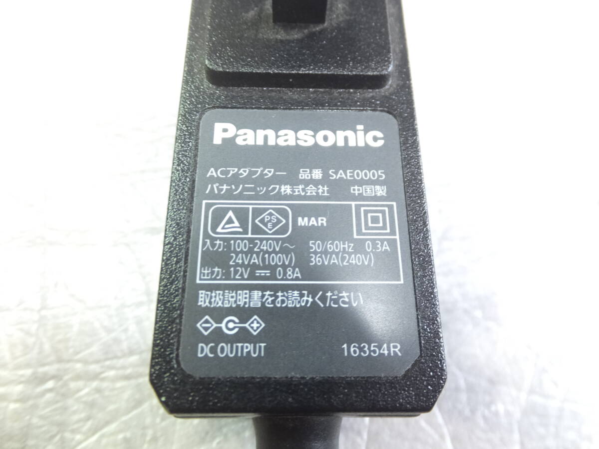  used Panasonic original AC adaptor SAE0005