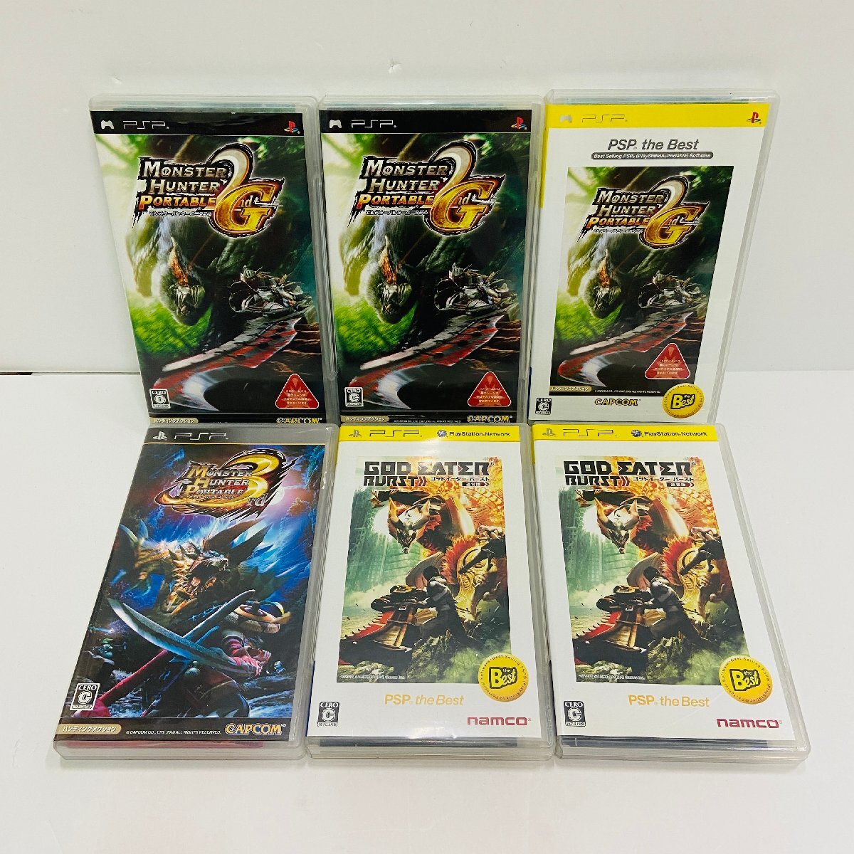 【607-5019k】◎1円スタート◎PSP　ソフト　まとめ売り　10本　ジャンク_画像5