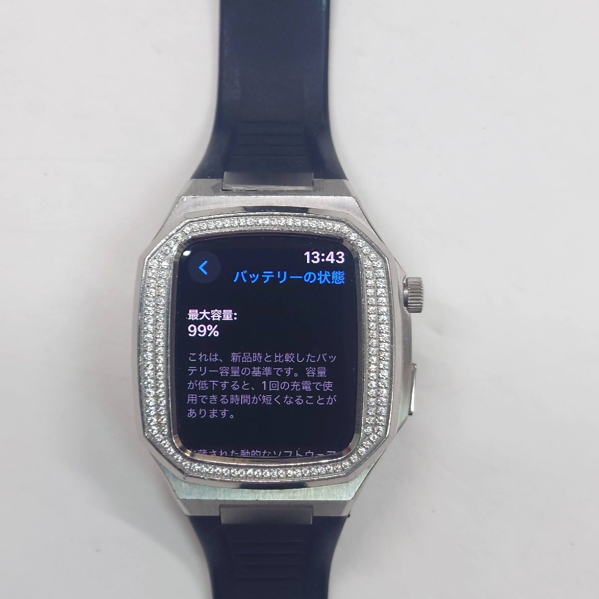 [139-12818w]Apple Watch SE GPS модель 44mm MKQ63J/A частичная недостача иметь 